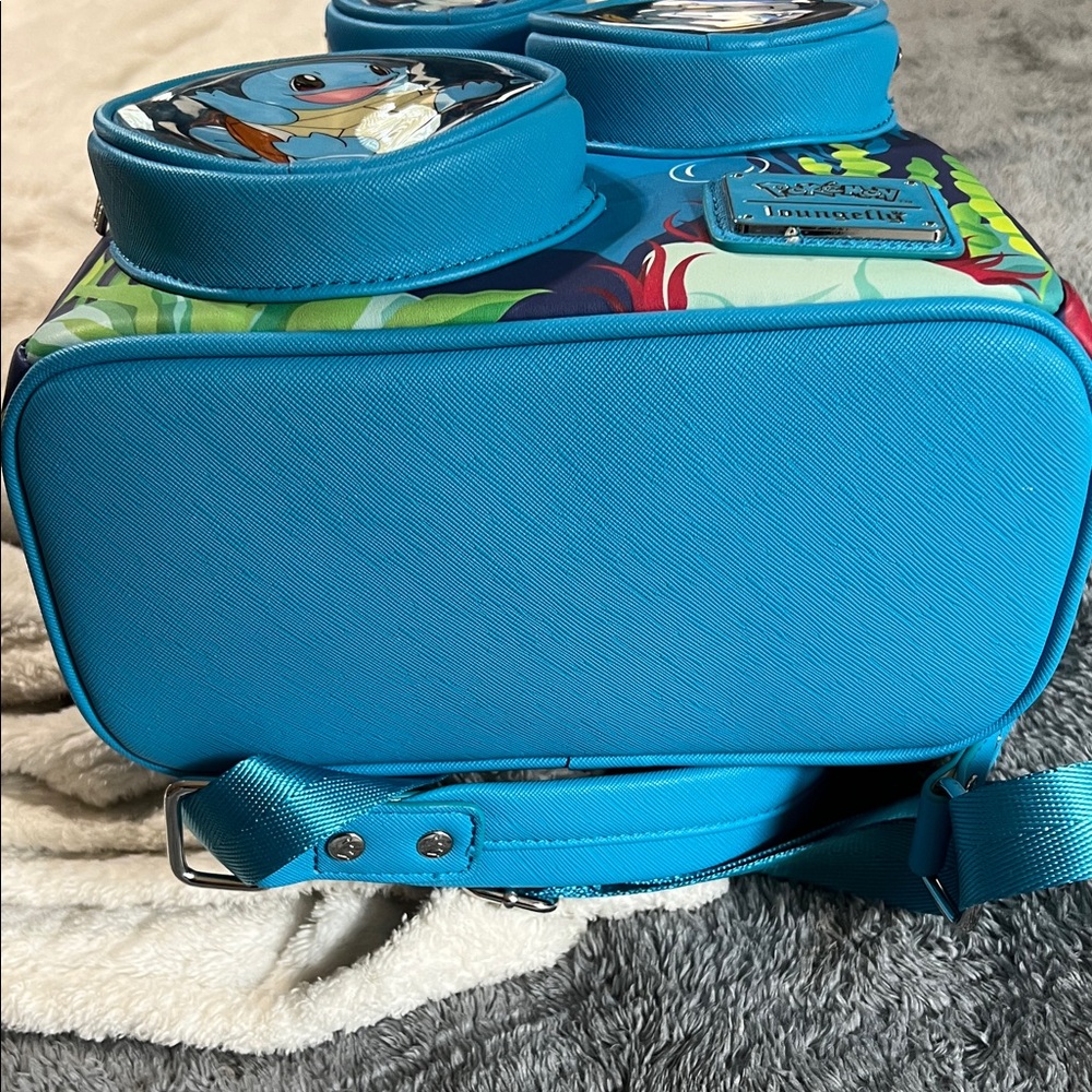 Blue Loungefly Pokémon Character Mini Backpack - Picture 9 of 11